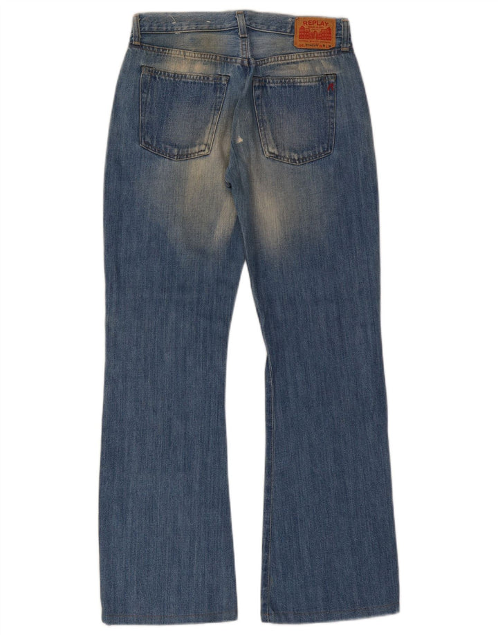 Replay Jean Bootcut Femme W26 L30 Bleu