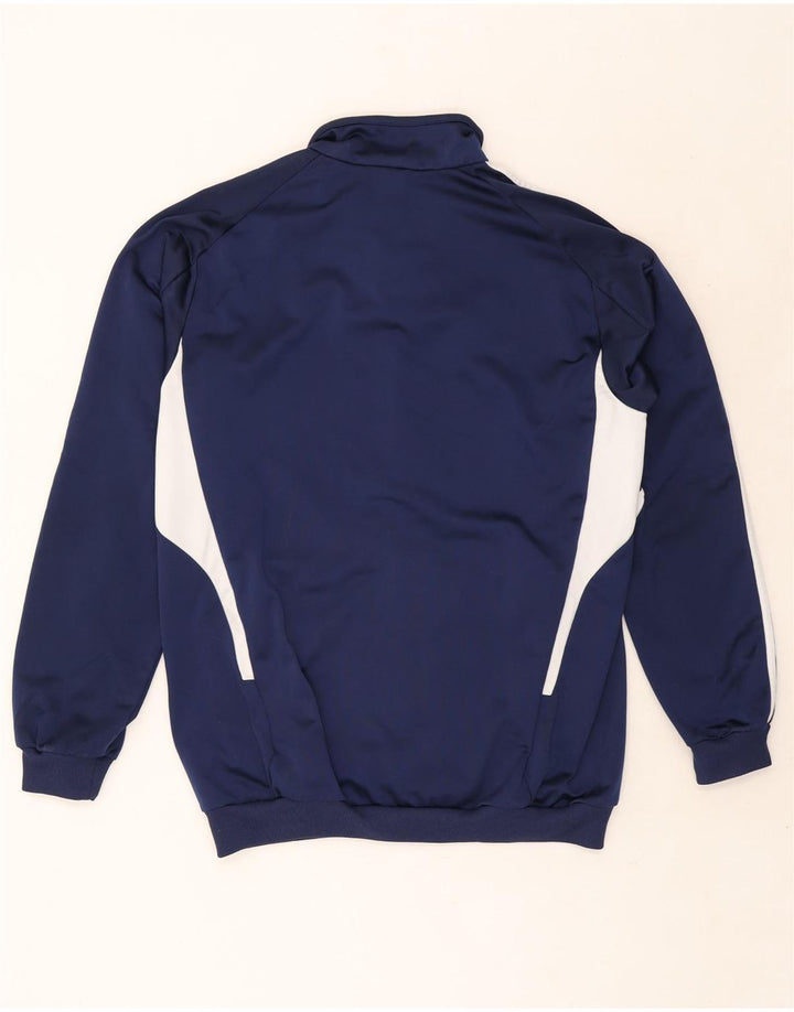 Adidas Veste de survêtement pour homme UK 38/40 Bleu marine moyen Polyester