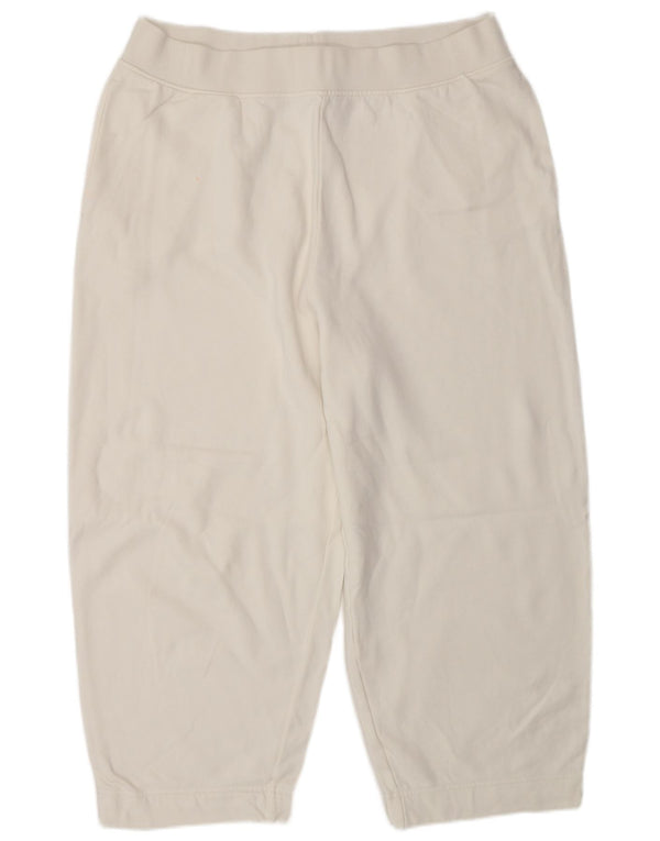 Cos Pantalon de survêtement court pour homme UK 16 Grand coton blanc