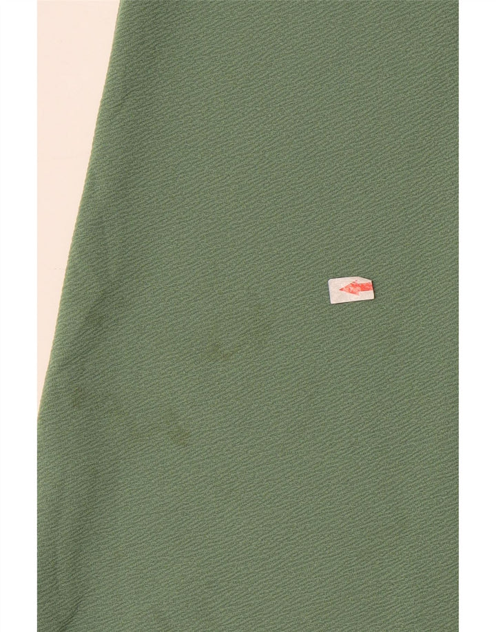 Zara Robe droite surdimensionnée à manches 3/4 pour femme UK 10 Small Vert