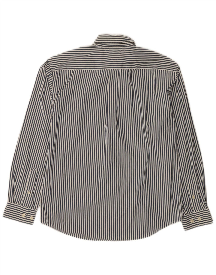 Tommy Hilfiger Chemise Garçon 11-12 ans Coton Rayé Bleu Moyen