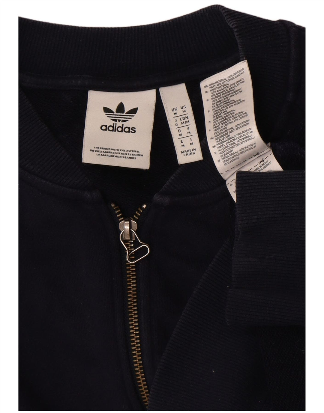 Adidas Veste de survêtement pour homme Bleu marine moyen