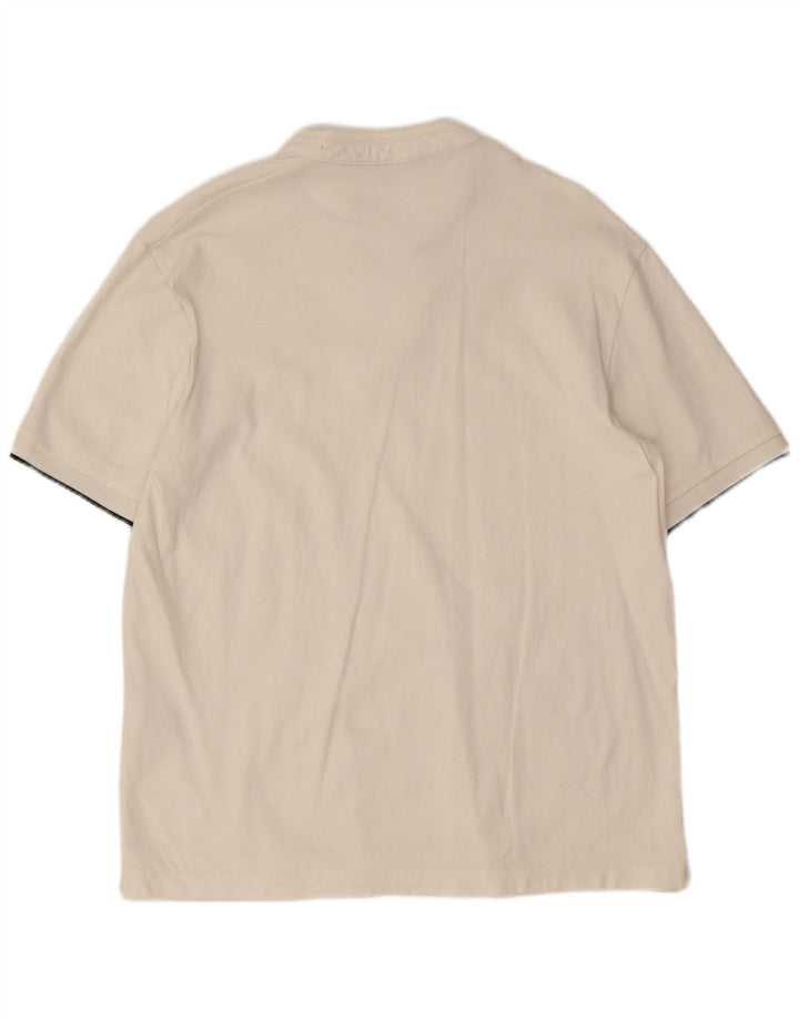 Zara Polo Homme Petit Blanc Coton