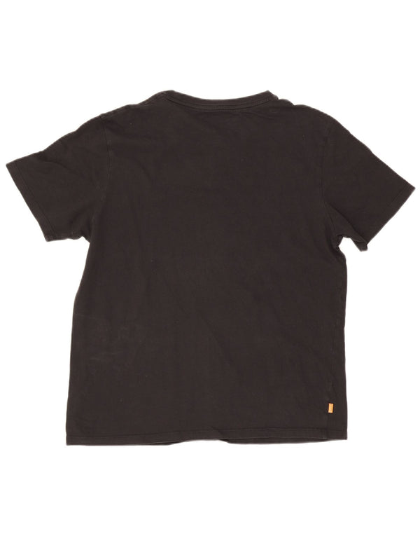 Timberland T-Shirt Coupe Régulière Femme XL Noir Coton