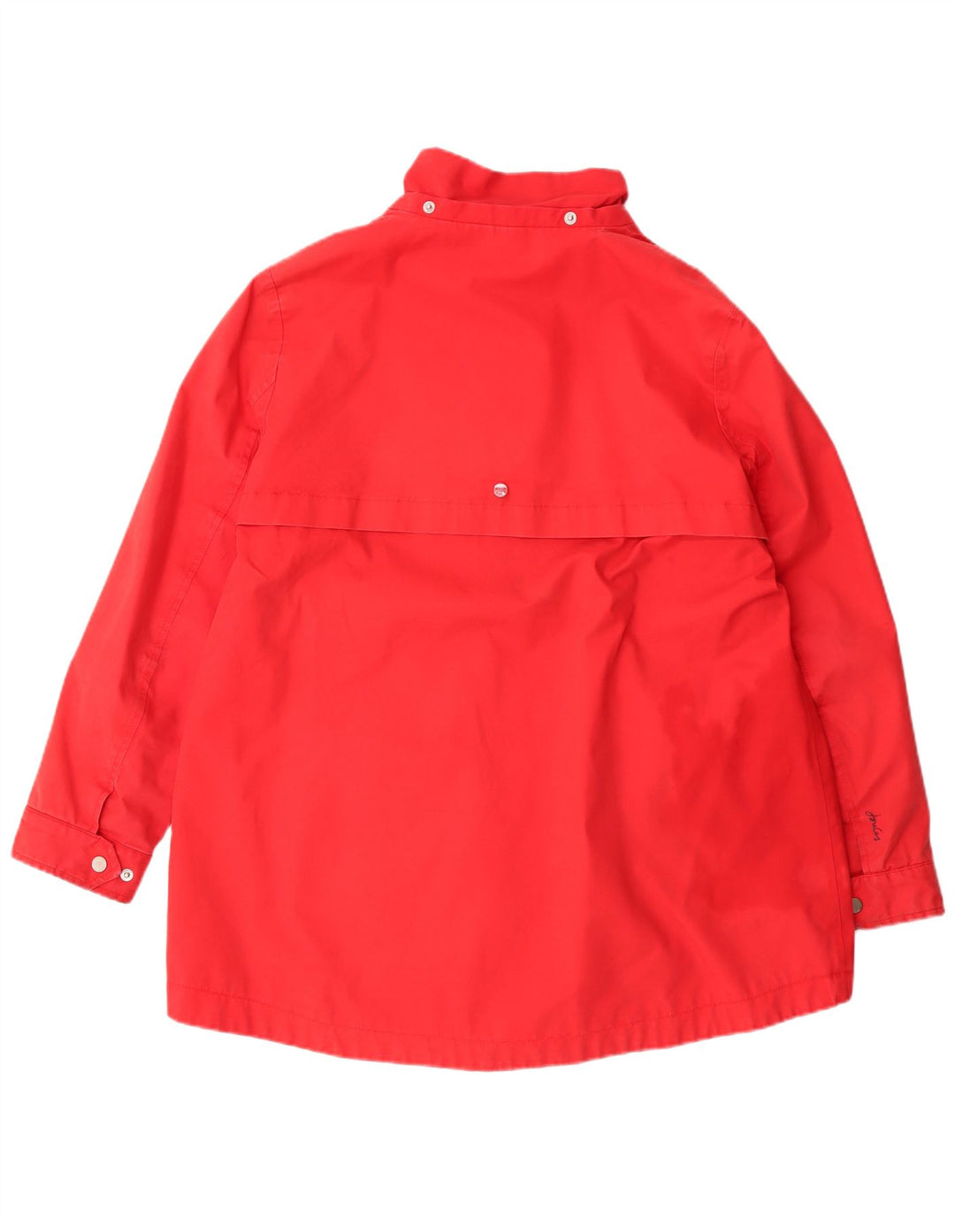 Joules Veste imperméable surdimensionnée pour femme UK 16 Large Rouge Polyester