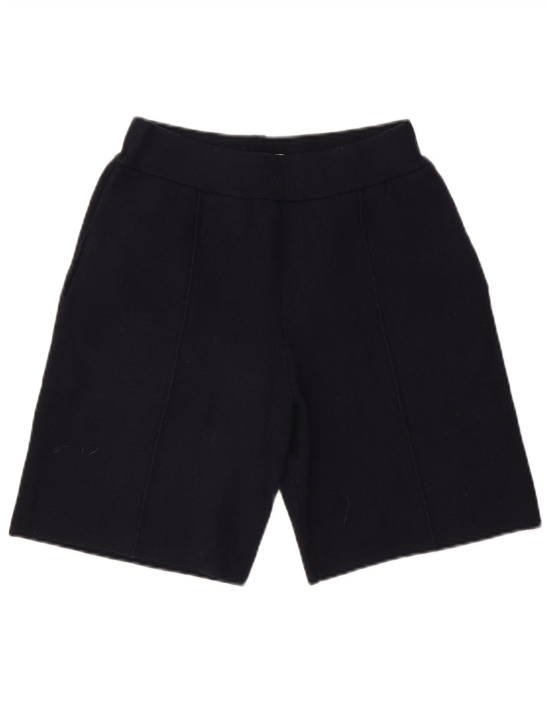 Zara Short Casual Homme Moyen W31 Bleu Marine Coton