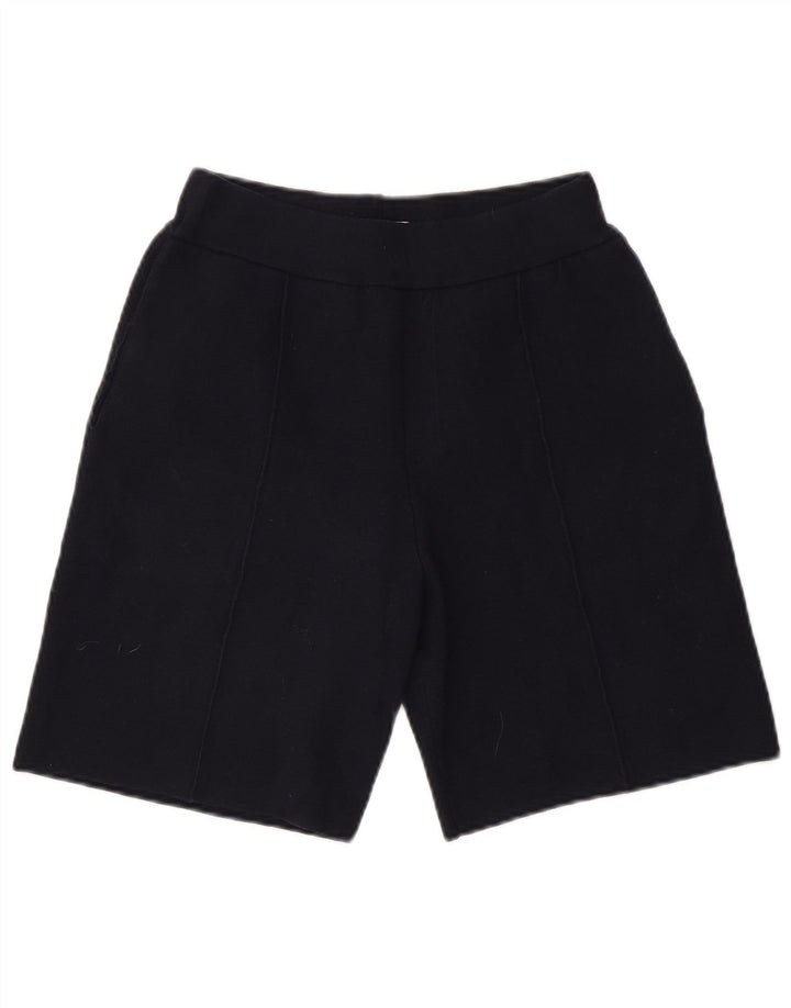 Zara Short Casual Homme Moyen W31 Bleu Marine Coton