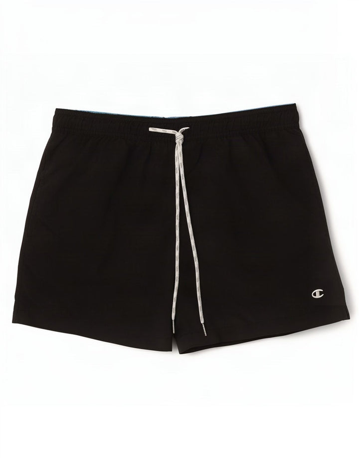 Champion Short de Bain Homme Petit Noir Polyamide