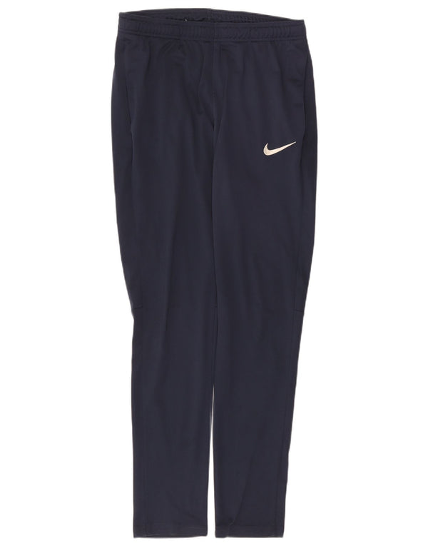 Nike Pantalon de survêtement Dri Fit pour homme Bleu marine moyen Polyester