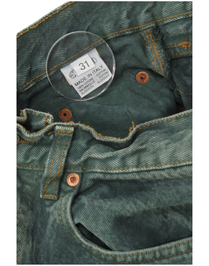 EL CHARRO Jean Droit Femme W31 L31 Vert Coton