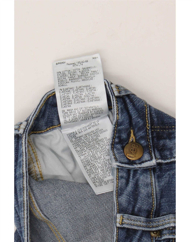 Lee Jean évasé Breese Femme W29 L29 Bleu Coton