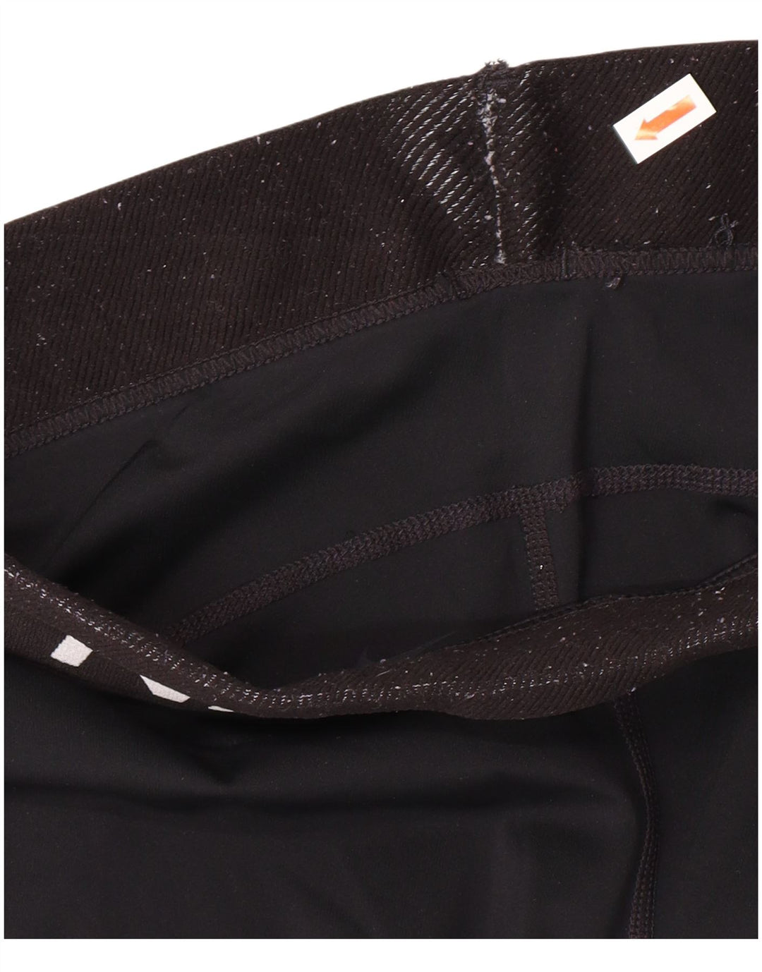 Nike Legging graphique Dri Fit pour femme UK 12 Noir moyen Polyester Sports