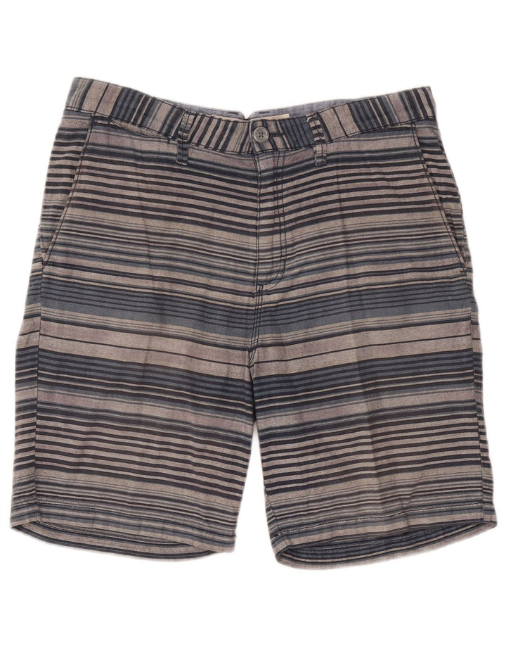 Vans Short Chino Homme W32 Coton Rayé Gris Moyen