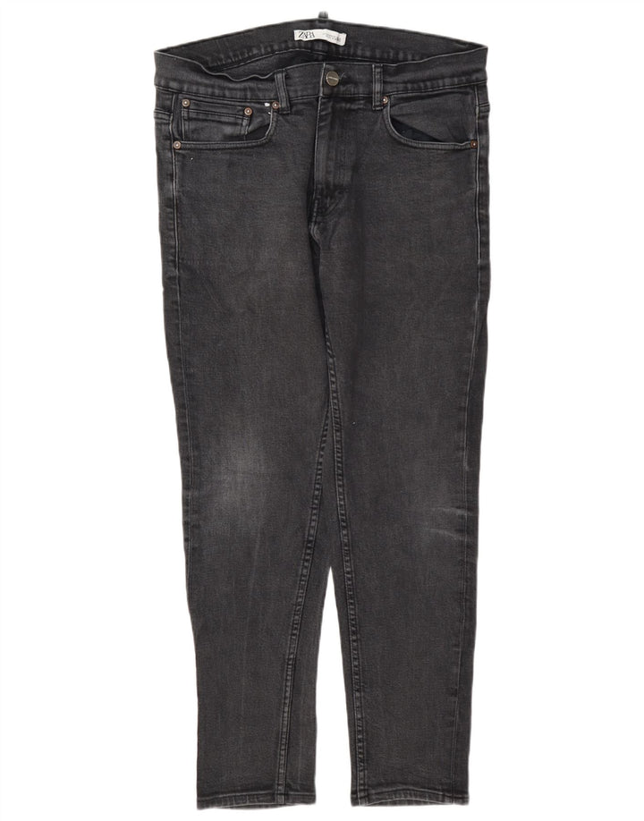 Zara Jean Slim Homme EU 44 Large W34 L30 Gris Polyester