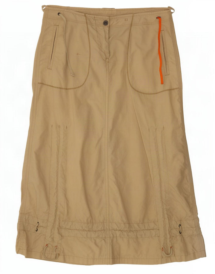 Murphy & Nye Jupe trapèze W30 en coton beige moyen pour femme