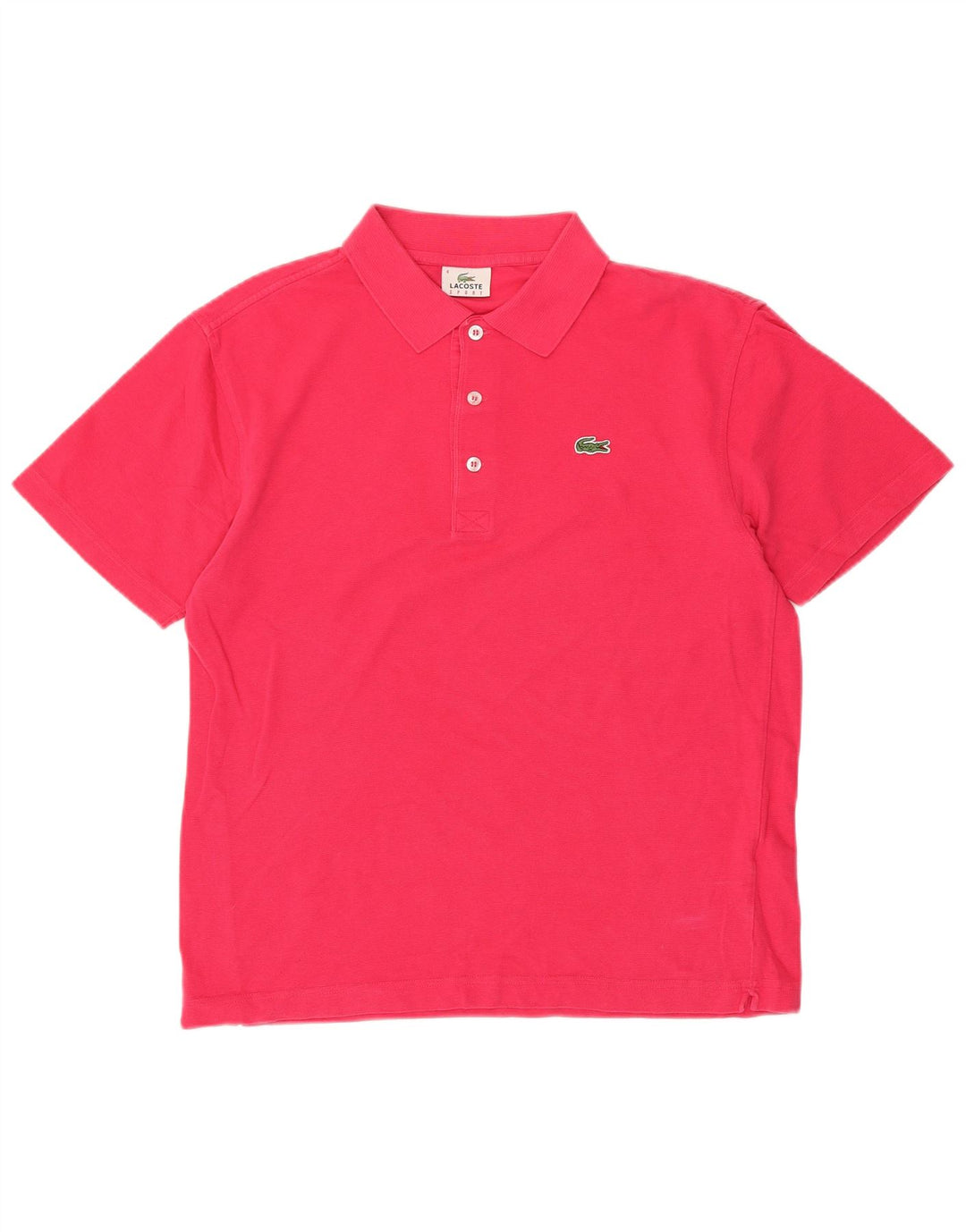 Lacoste Polo Homme Taille 4 Coton Rose Moyen