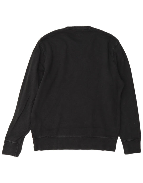 Levi's Sweat-shirt graphique pour femme UK 10 Small Gris Coton