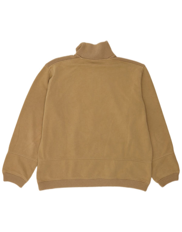 Champion Sweat-shirt col zippé pour homme XL en coton beige