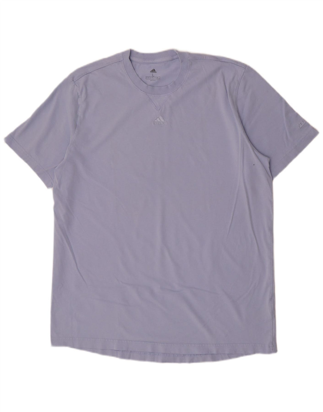 Adidas T-Shirt Homme Haut Large Violet Coton