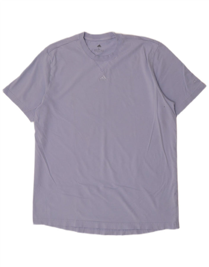 Adidas T-Shirt Homme Haut Large Violet Coton