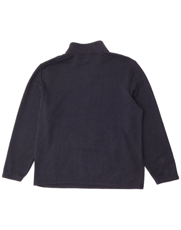 Rohan Sweat-shirt col zippé pour homme XL Bleu marine Polyester