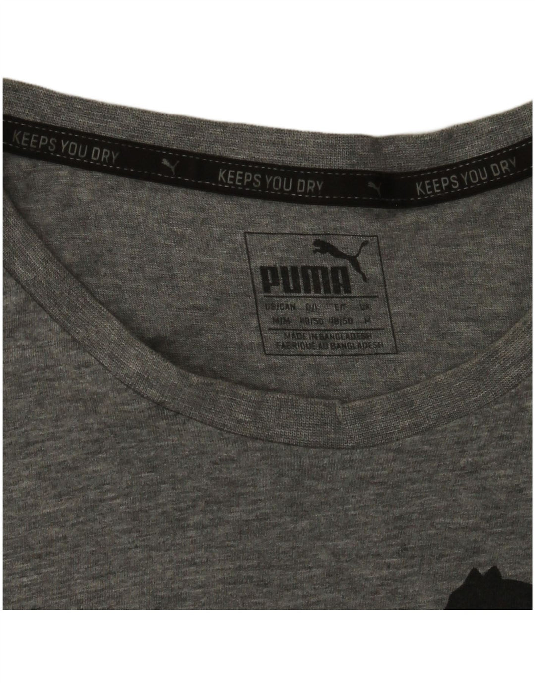 Puma Tee-Shirt Graphic Homme Gris Moyen