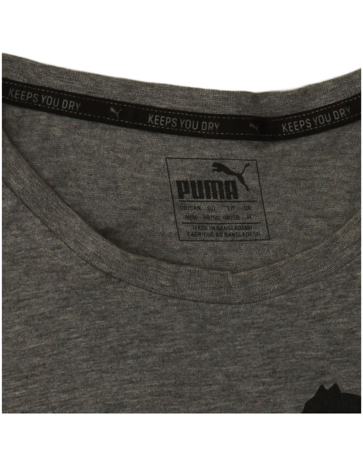 Puma Tee-Shirt Graphic Homme Gris Moyen