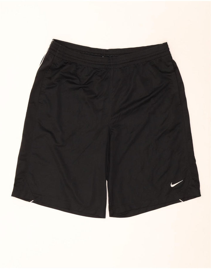 Nike Short de sport pour homme 2XL Noir Polyester