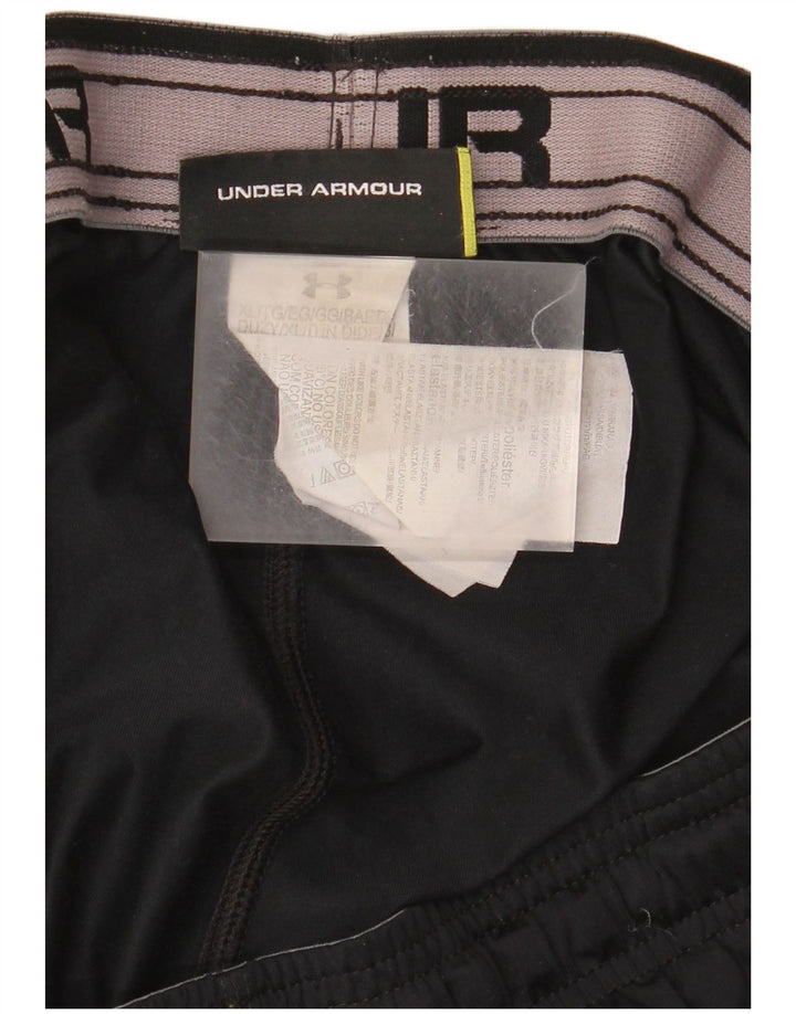 Under Armour Short de Sport Homme XL Noir Polyester