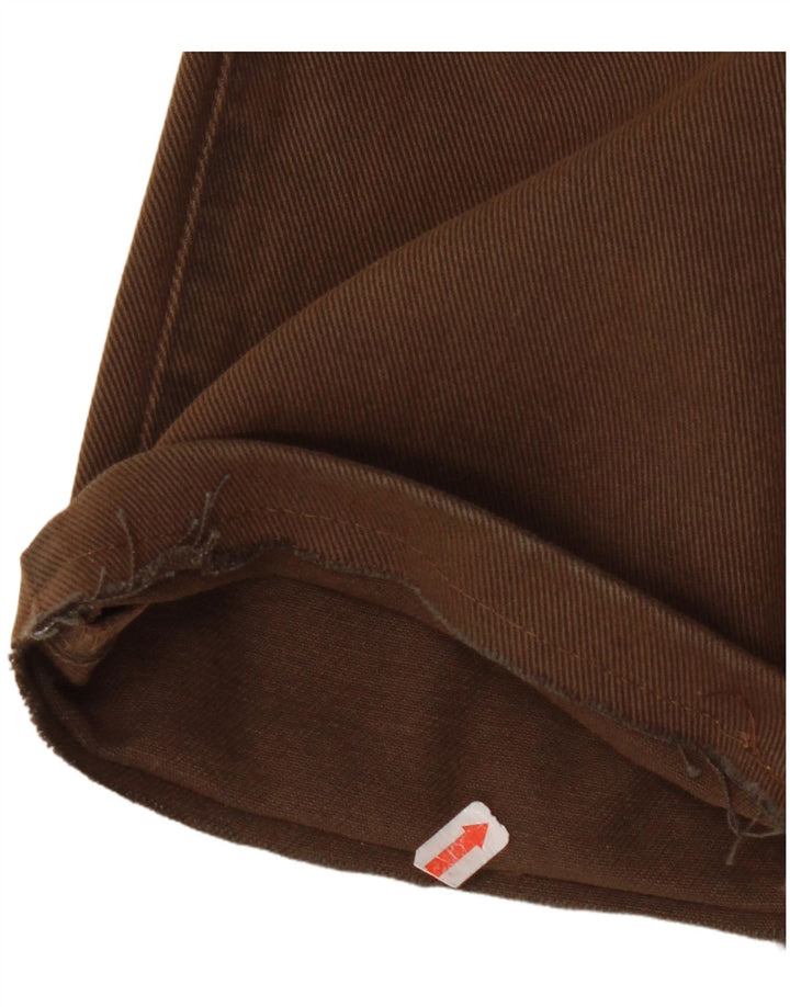 CALVIN KLEIN Jean Droit Homme W31 L29 Marron Coton