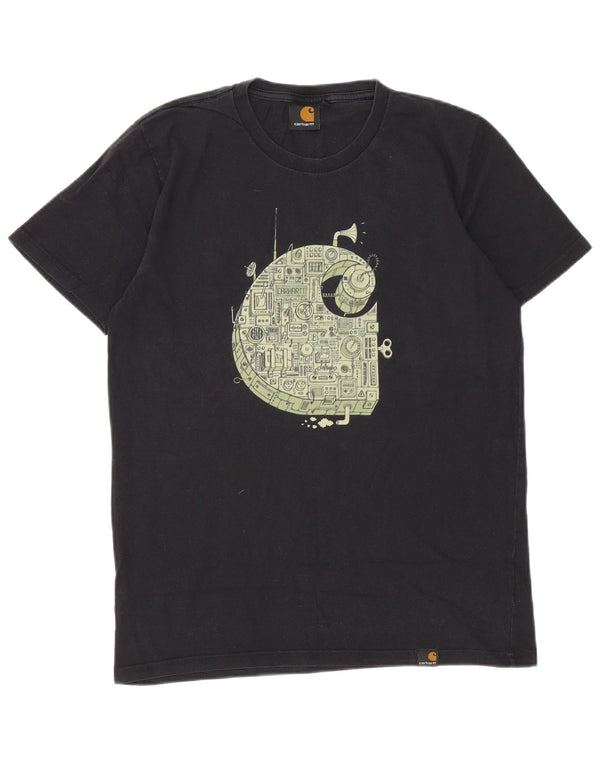 Carhartt T-shirt graphique pour homme en coton noir moyen