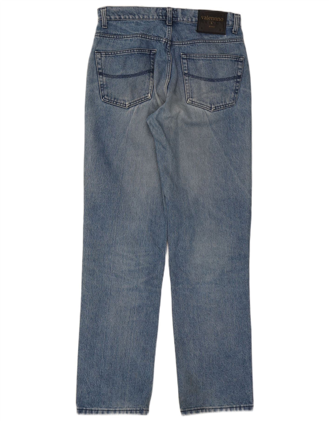 Valentino Jean droit W33 L33 bleu coton homme