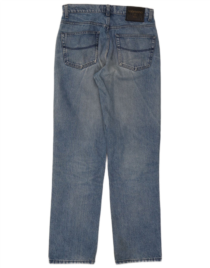 Valentino Jean droit W33 L33 bleu coton homme