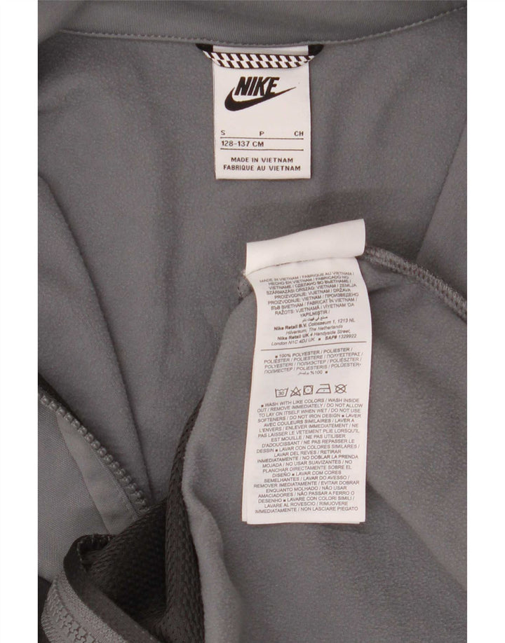 Veste de survêtement Nike Graphic pour garçon, 8-9 ans, petit, gris, colour block