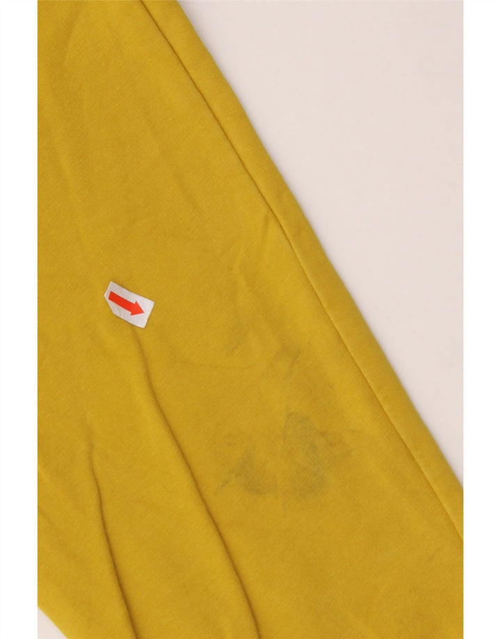 Sweat-shirt graphique CAT pour garçon, 13-14 ans, jaune, color block, en coton