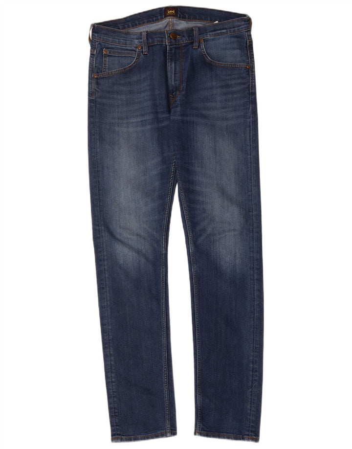 Lee Jeans Daren Slim W33 L34 Homme Bleu Coton