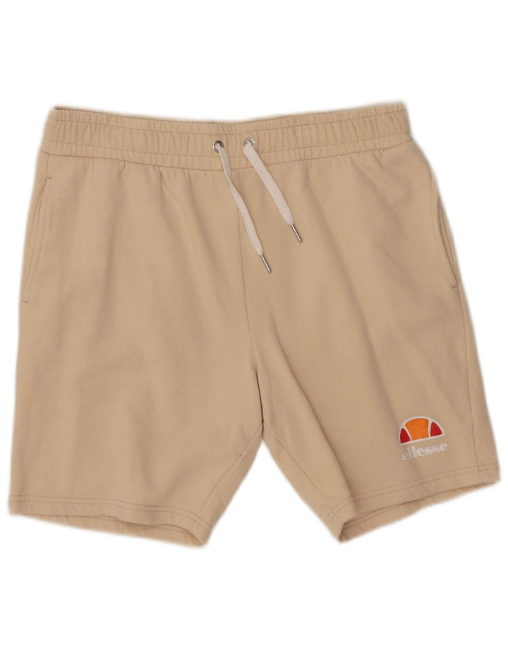 Ellesse Short de sport en coton beige moyen |