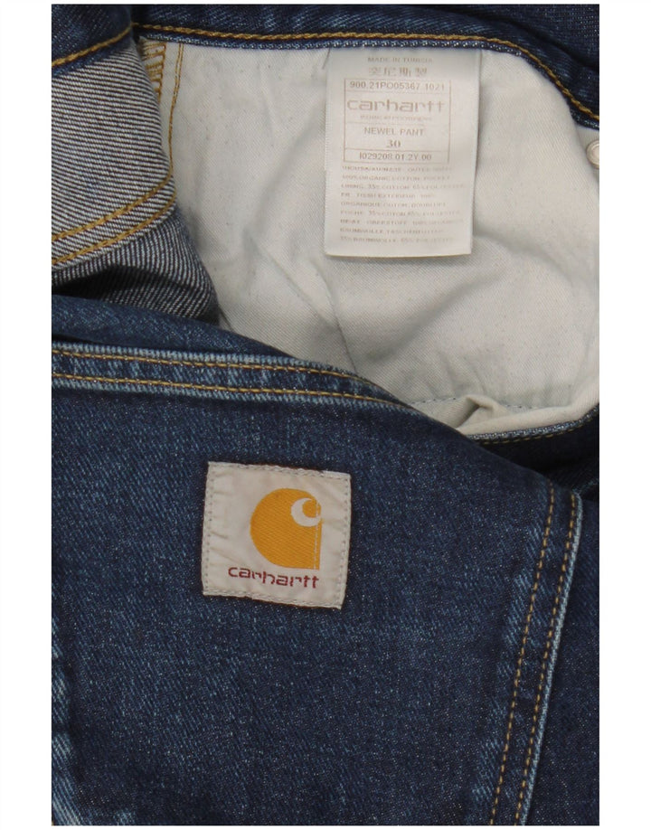 Carhartt Jean Slim Homme W30 L29 Bleu Marine Coton