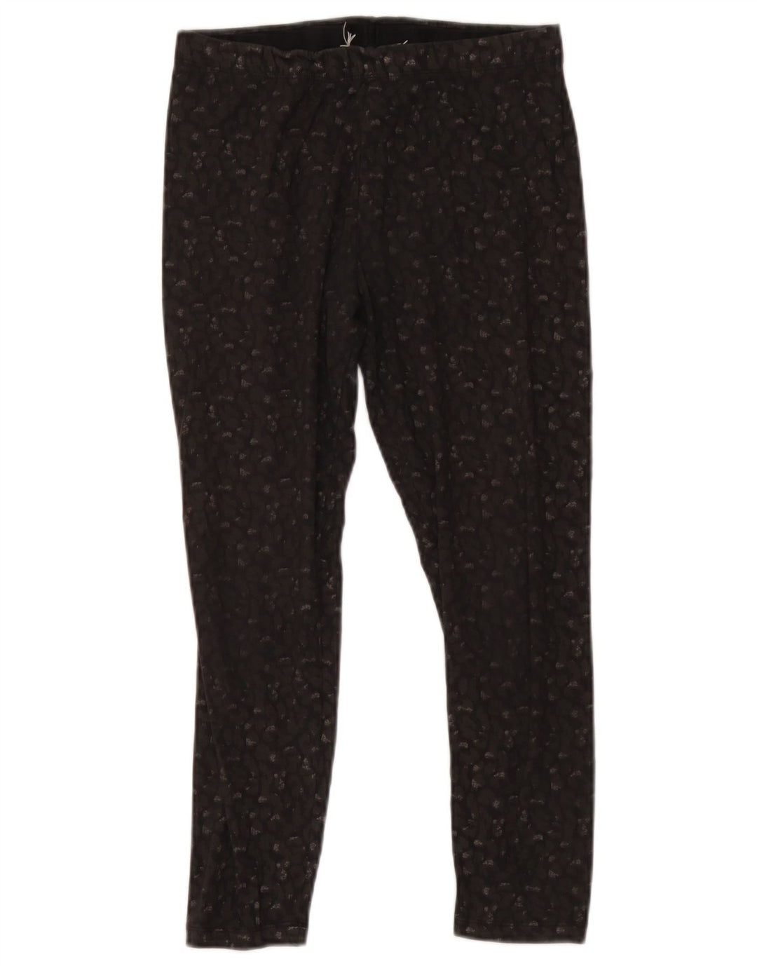 Fat Face Legging court pour femme UK 12 Coton à pois noir moyen