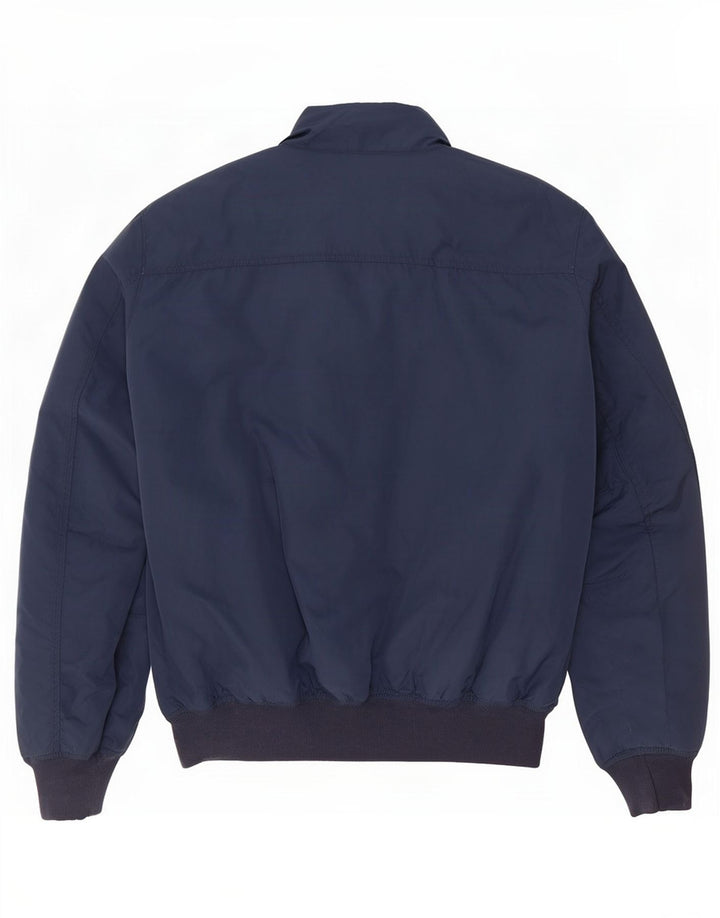 Napapijri Veste Bomber Geographic pour Homme UK 40 Large Bleu Marine Polyester