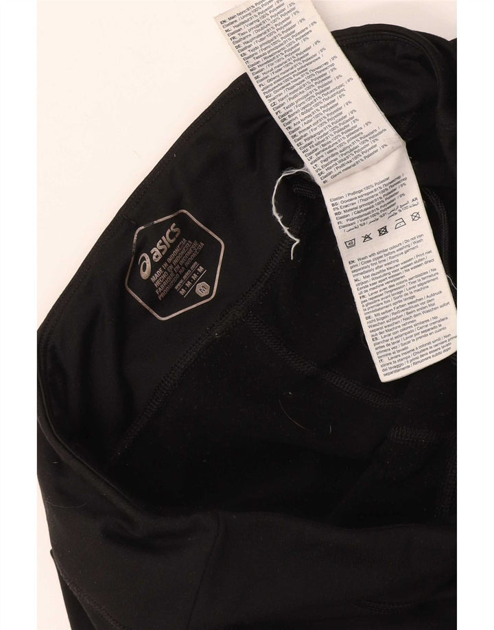 Asics Leggings Femme UK 44 Polyester Noir Moyen