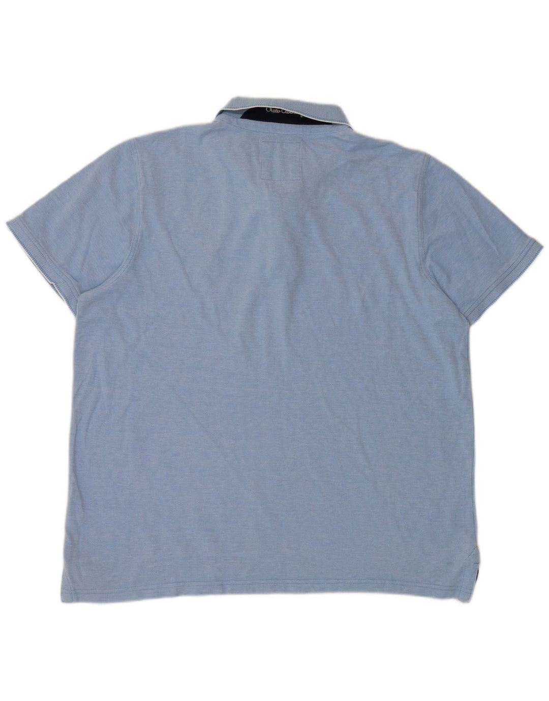 Crew Clothing Polo Homme 2XL Bleu Coton