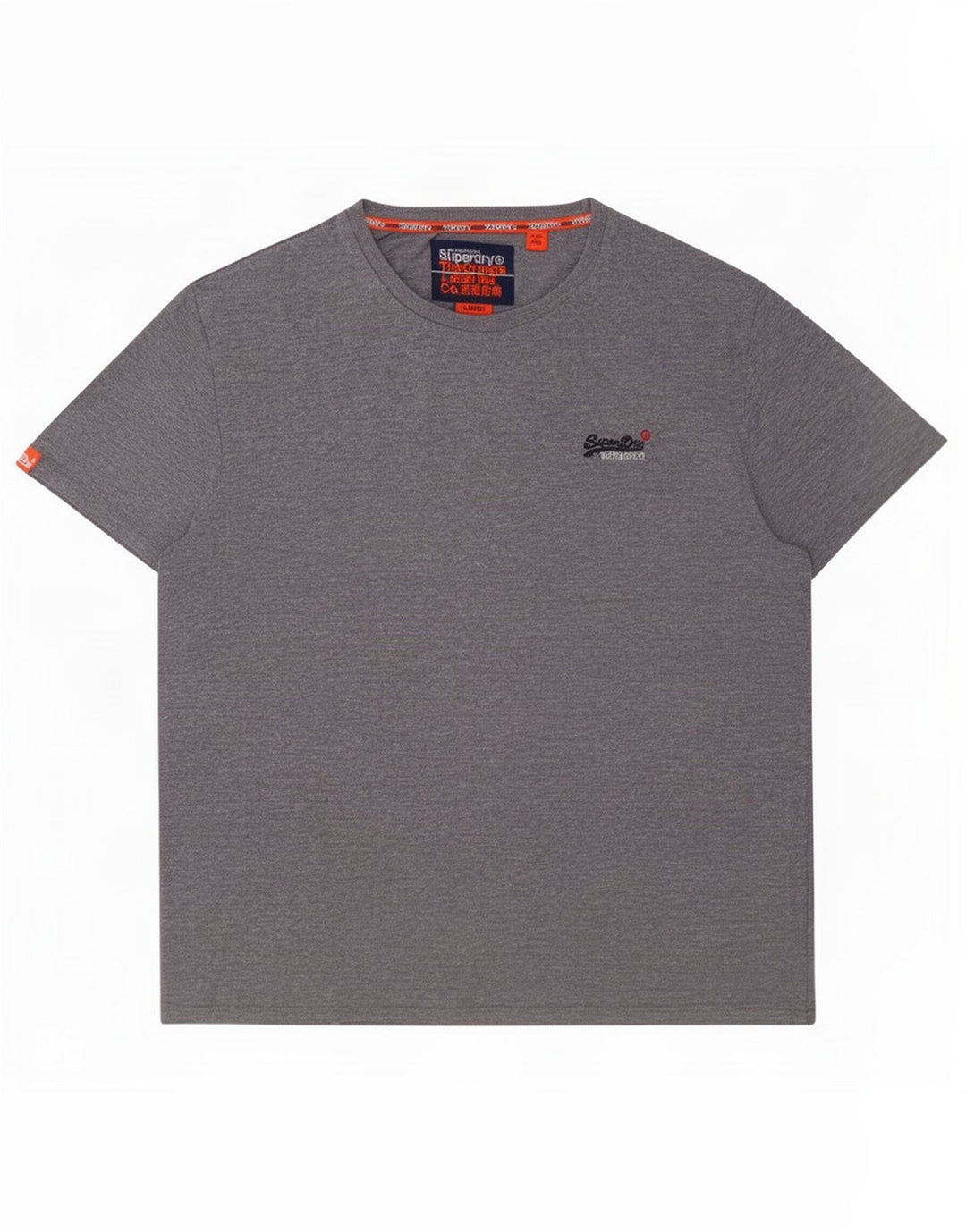 Superdry T-Shirt Homme Gris Large Coton