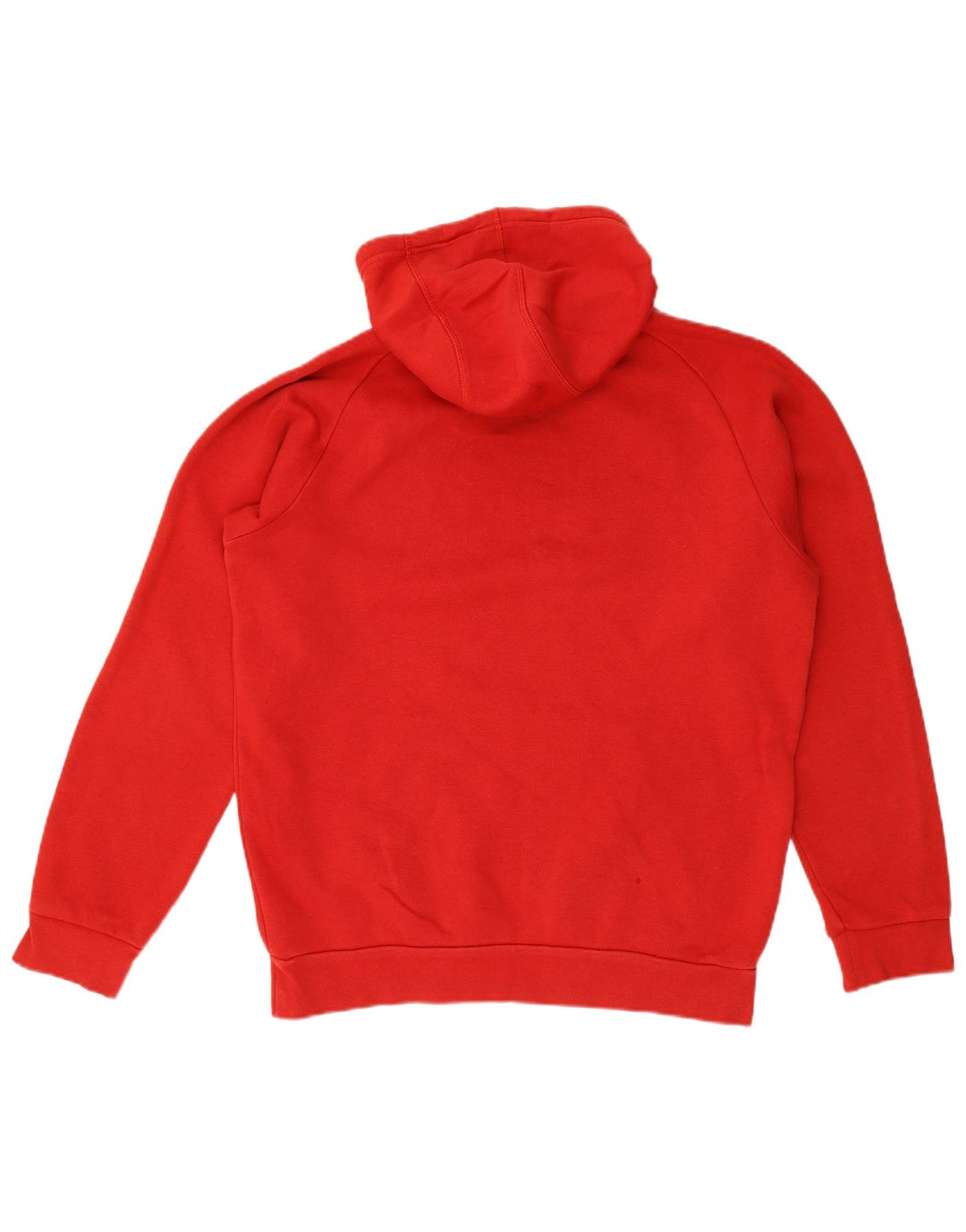 ADIDAS Pull à capuche pour homme en coton rouge moyen