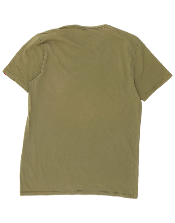 Levi's T-Shirt Homme Vert Large Coton