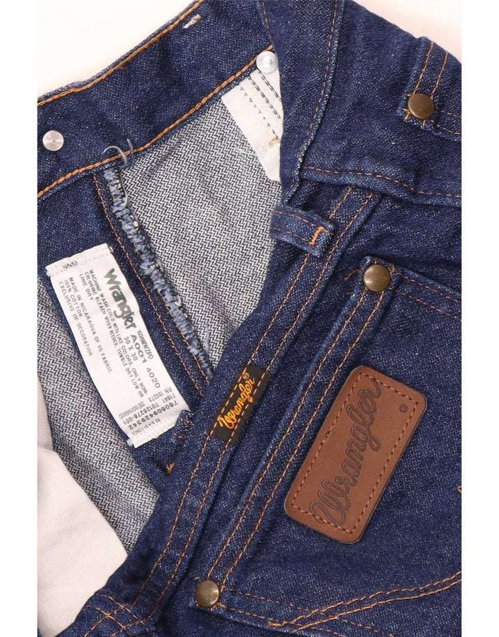 Wrangler Jean Slim Homme W30 L30 Bleu Marine Coton