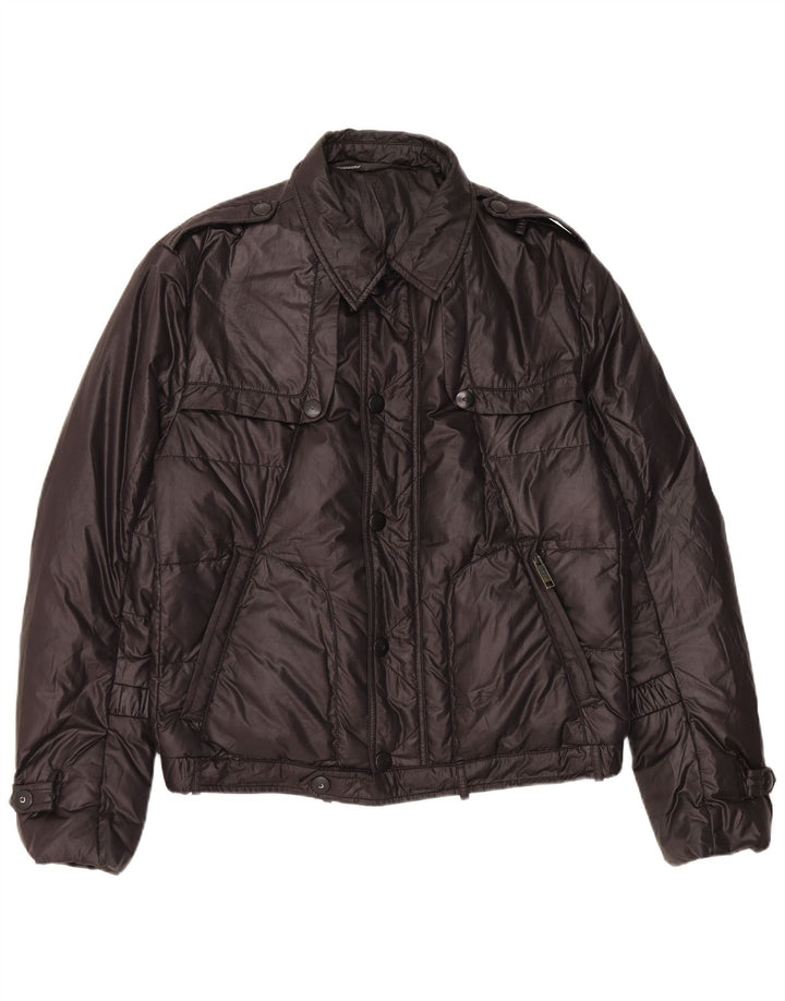 veste matelassée militaire vintage pour hommes IT 52 XL Polyester noir