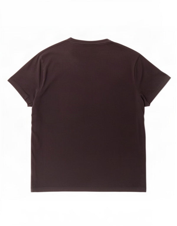 Emporio Armani T-shirt graphique pour femme UK 18 XL Coton noir