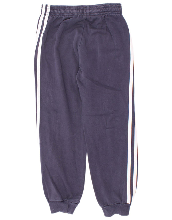 Adidas Pantalon de Survêtement Garçon Joggers 6-7 ans Bleu Marine Coton