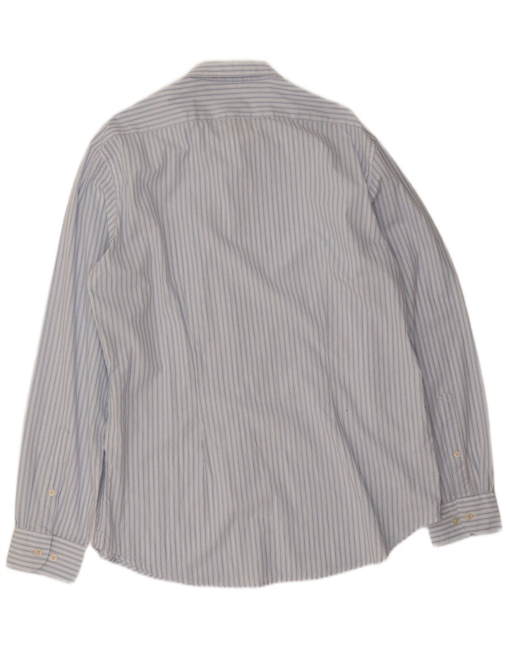 Carrera Chemise XL Bleu Rayé Coton Homme